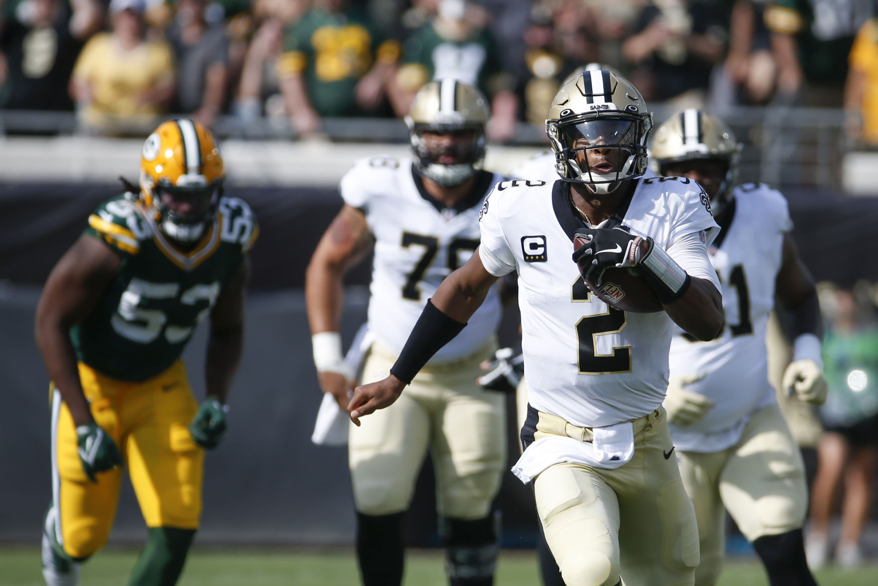 Packers Saints Football